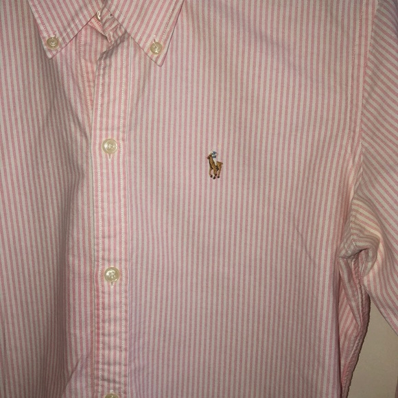 Slim Fit Oxford Polo - Picture 2 of 4